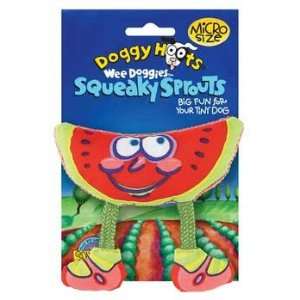    Fat Cat Wee Doggies Squeaky Sprouts Watermelon