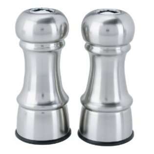   Inch Stainless Steel Salt and Pepper Shakers 