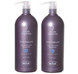 Nexxus Phyto Organics ChromaLife Shampoo 33.8oz 2pc Set  