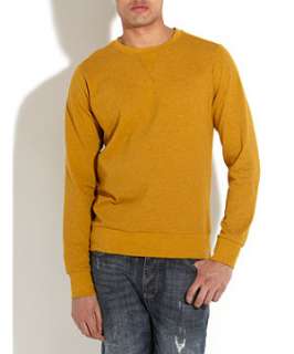 Gold (Gold) Yellow Basic Crew Neck Sweatshirt  253650393  New Look