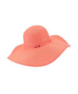 Coral (Orange) Floppy Sun Hat  243436083  New Look