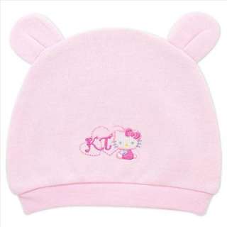 Have your baby run around in this adorable Hello Kitty Hat in Pink 