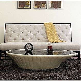  Linen Modern Sofa  Baxton Studio For the Home Living Room Sofas