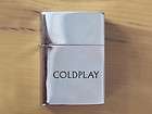 eqq coldplay rock music polished chrome finished lighter new returns