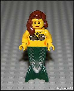 Lego Pirates x1 Mermaid ★ Sea Torso Hair Tail Female Girl 6243 