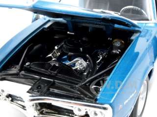   model of 1967 Pontiac Firebird Blue die cast car model By Welly