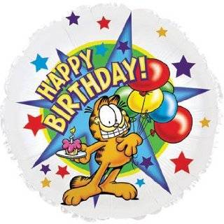  Garfield the Cat Happy Birthday 18 Inch Foil Balloon Toys 
