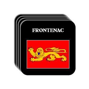  Aquitaine   FRONTENAC Set of 4 Mini Mousepad Coasters 