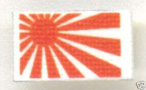 scale WWII Japanese Pilot Rising Sun Flag Patch  