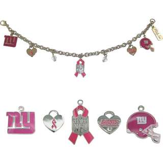   Pro Specialties New York Giants Breast Cancer Awareness Bracelet