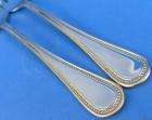 Wallace Stainless Continental Gold Bead 2 Salad Forks  