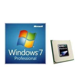  Windows 7 Pro w/ AMD X3 8450 CPU Electronics