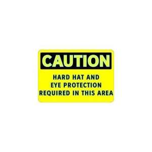  BRADY 102461 Sign,Hard Hat,Polyester,7 x 10 In