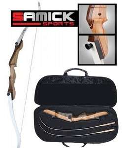 SAMICK POLARIS Take Down Left Hand Bow 62 29# with Deluxe Case  