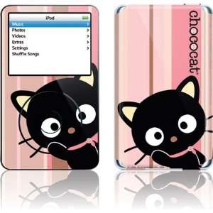  Chococat Pink and Brown Stripes skin for iPod 5G (30GB 