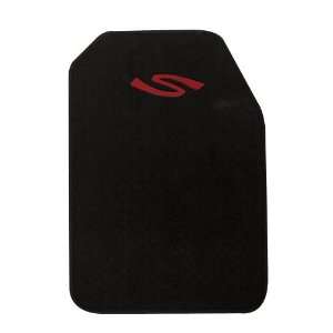  Type S FL02045 6/3 Floor Mat, Sportex Carpet, Black/Red 