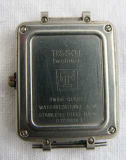 Vintage  TISSOT twotimer  in rot  