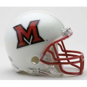  Miami University Redhawks Riddell Mini Helmet Sports 