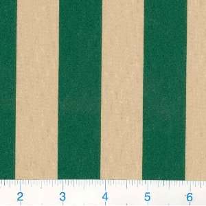  56 Wide Lomira Awning Green/Tan Fabric By The Yard Arts 