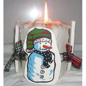  Christmas Candle Garland (Snowman) 16 