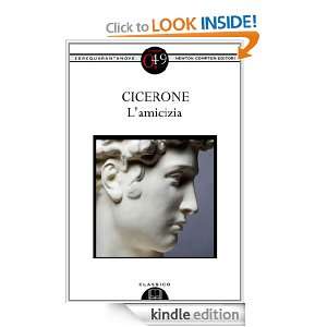 amicizia (Italian Edition) Cicerone  Kindle Store