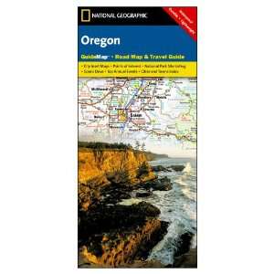  National Geographic Oregon Guide Map