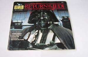 Star Wars Return Of The Jedi 33 Record And Book  
