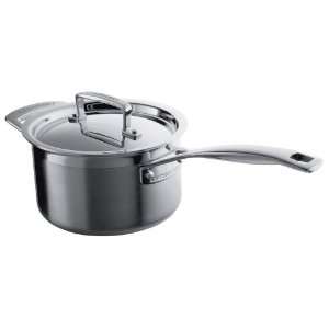  Le Creuset Tri Ply Stainless Steel 1 1/2 Quart Covered 