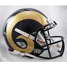 Riddell St. Louis Rams Revolution Speed Helmets   