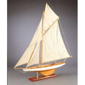  Columbia 1899 Wood Sailboat Replica