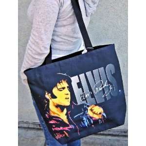  Elvis Presley 70s Elvis Tote Bag by Salamander Graphix 