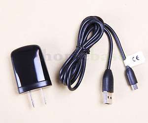 AC Wall Travel Home Adapter Power Plug & Micro USB Cable for HTC EVO 