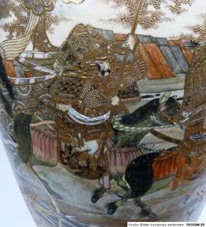 Seltene große Bodenvase SATZUMA Vase Japan um 1880  