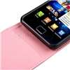 New Pink Flip Leather Pouch Case Cover For Samsung Galaxy S 2 II i9100 