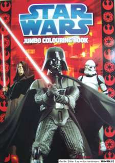 Star Wars JUMBO Activity Malbuch Darth Vader über 160 Seiten Ausmalen 