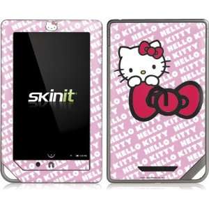  Skinit Hello Kitty Pink Bow Peek Vinyl Skin for Nook Color 
