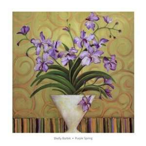    Purple Spring   Poster by Shelly Bartek (24x24)