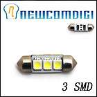 Newcomdigi 36mm 3 SMD 5050 LED Light Lamp Bulb Canbus R