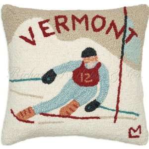  Ski Vermont Accent Pillow