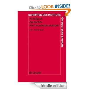   Schriften Des Instituts Fur Deutsche Sprache) Teil 1 (German Edition
