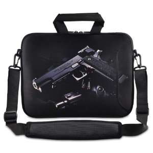  HandGun 15 15.6 laptop sleeve Shoulder Case Carrying Bag 