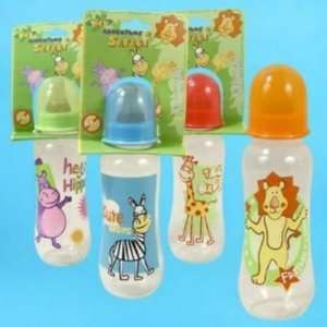 Bottle 8 Oz Safari Baby Animals Case Pack 48 Toys & Games