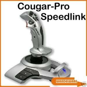 Cougar Pro Vibration Flightstick von Speedlink NEU   
