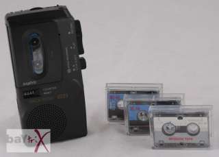 Sanyo TRC 570M Microcassette Micro Cass Diktiergerät  