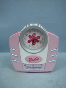 Barbie FM Clock Radio by Mattel  
