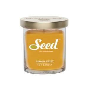  Seed Soy Candle, Lemon Twist, 4.5 oz Health & Personal 
