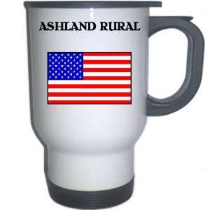  US Flag   Ashland Rural, Kentucky (KY) White Stainless 