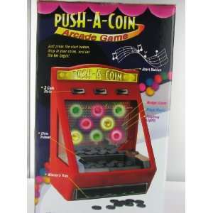  Push A Coin Arcade Game Try Yor Luck Toys & Games