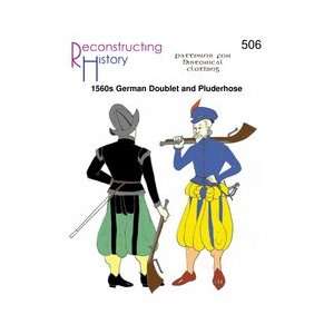  1560s Doublet & Pluderhose Pattern Arts, Crafts & Sewing