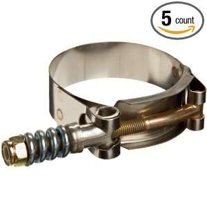  TBLS Series Stainless Steel 300 Spring Hose Clamp, 2.06 Min Clamp 